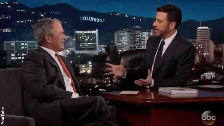 Watch: Bush Talks UFOs on Kimmel