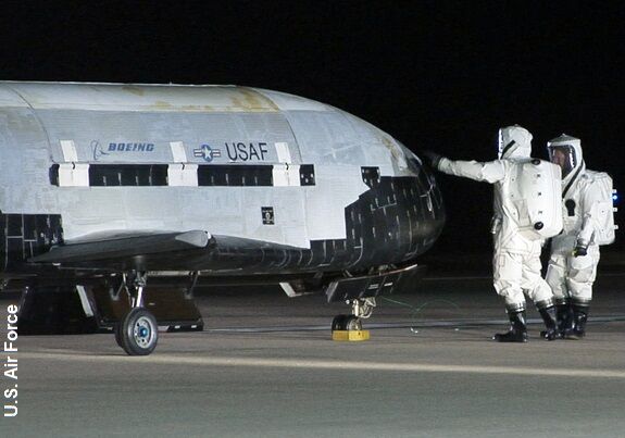 Secret Space Mission Ends