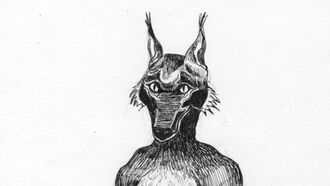 Illustration: 'Doberman Lynx'