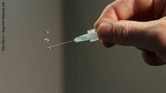 Sound Waves Levitate Drops of Liquid