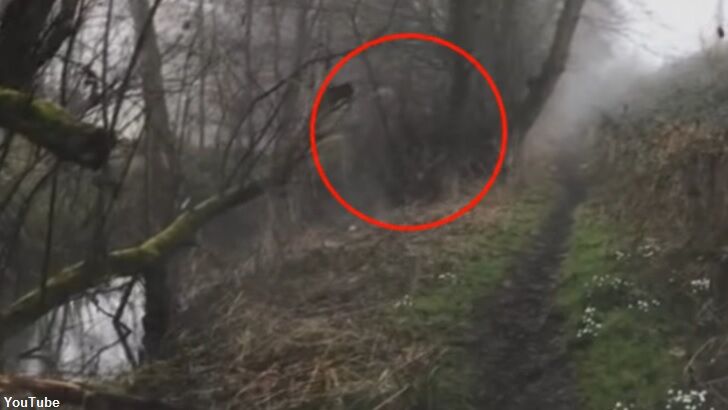 Watch: Ghost Filmed on Haunted Trail?