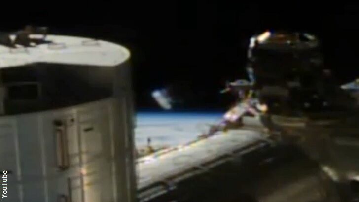 Odd 'UFO' Spotted on ISS Live Feed