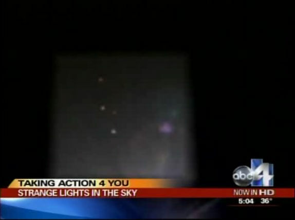 Strange Lights in Utah Sky
