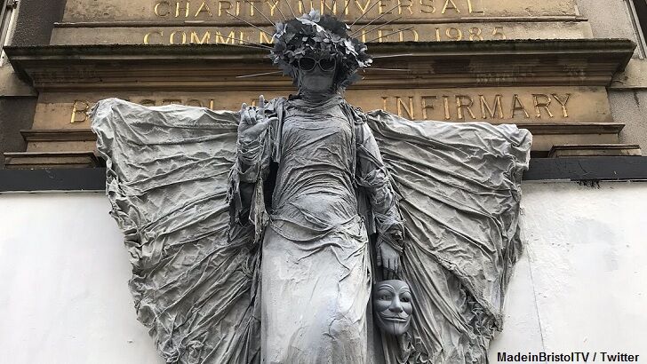 Creepy Statue Mysteriously Appears Overnight in English City