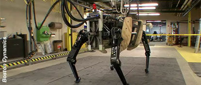 'AlphaDog' Robot Video