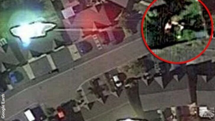 UK Man Says Google Maps Caught Him Fighting an Alien!