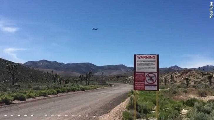 Watch: A Chilling Glimpse of Security at Area 51