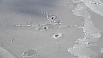 Mysterious Ice Circles in the Arctic Discovered