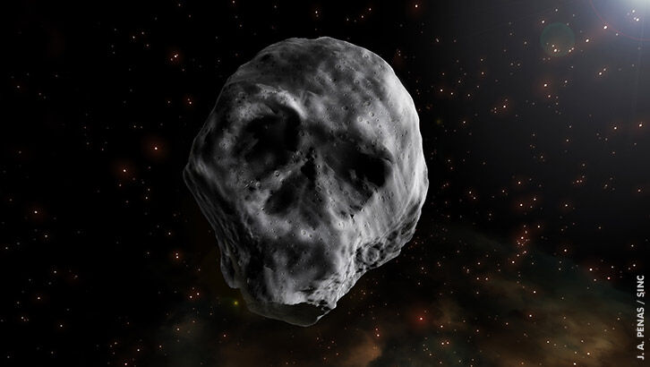 Skull-Shaped Asteroid To Zip Past Earth... Again!