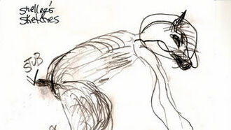Sketch: Strange Bipedal Creature
