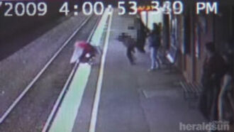 Baby Hit By Train Survives