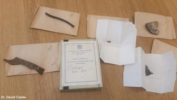 Lost 'UFO Debris' Found in British Museum Archive