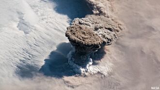 Volcanic Eruption Spotted From Space