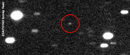 Skywatchers Find 'Impact Threat' Asteroid