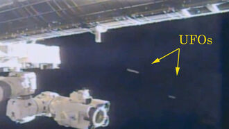 UFOs Outside the ISS?
