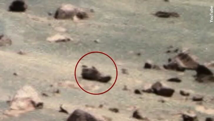 Anomaly Hunters Spot Shoe on Mars