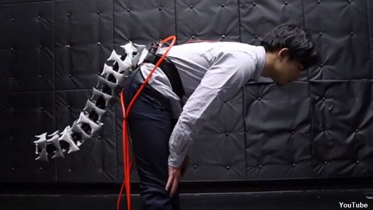Watch: Japanese Researchers Develop Robotic Tail for Humans