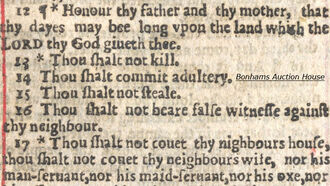 'Wicked Bible' Actually Ordered People to Commit Adultery