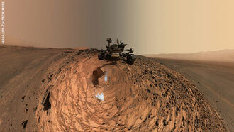 Curiosity Rover Takes Selfie on Mars