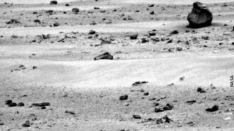 Handgun spotted on Mars?
