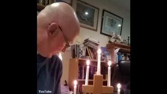 Video: Vicar Accidentally Catches on Fire While Filming Virtual Service