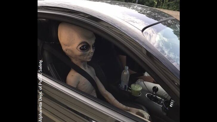 Cops Encounter 'Alien' in Georgia