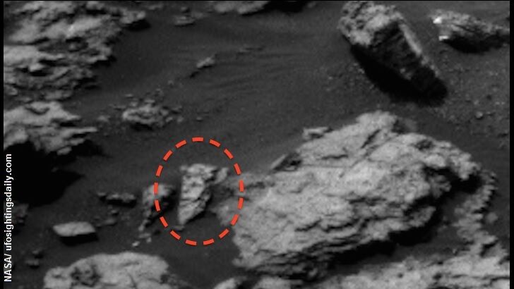 Bust of the Greek God Pan Found on Mars?