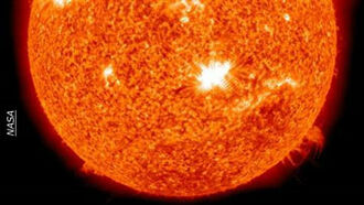 Huge Solar Flare