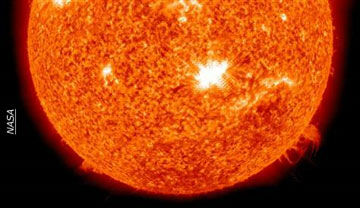 Huge Solar Flare