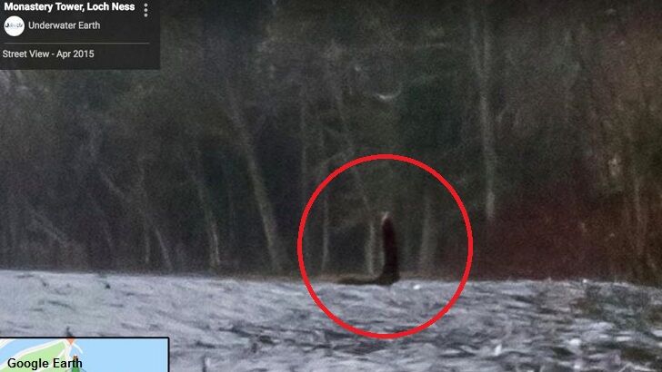 Nessie Spotted on Google Earth?