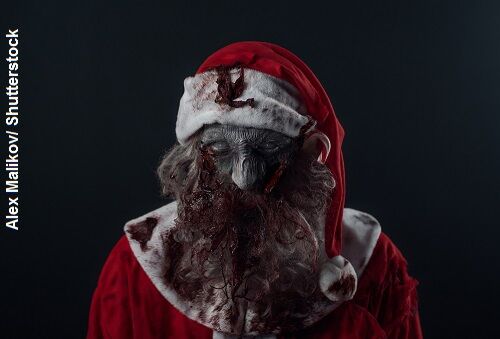 Zombie Santa Stars in Holiday Haunted House