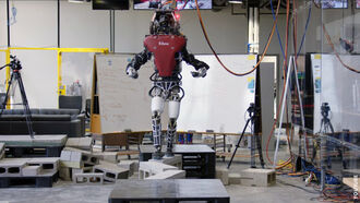 Watch: Humanoid Robot Walks 'Tightrope'