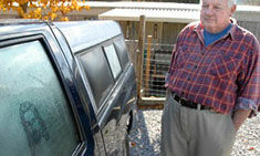 Jesus Image Appears on Truck