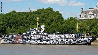 Classic Camouflage 'Dazzles' in London