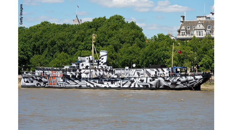 Classic Camouflage 'Dazzles' in London