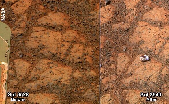 Martian Rock Mystery Solved