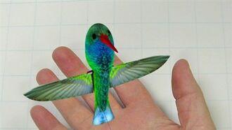 Robo-Hummingbird Takes Flight