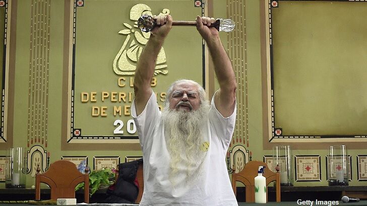 Warlock Casts World Cup Spell