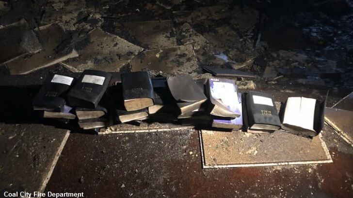 Bibles and Crosses Found Unscathed in Church Destroyed by Massive Fire
