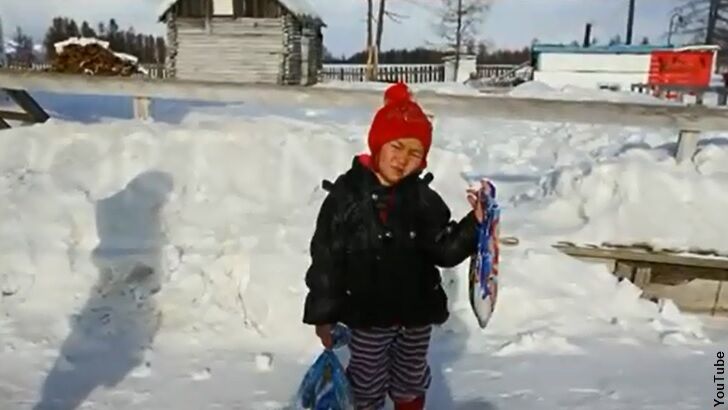 Siberian Girl Makes Epic Trek