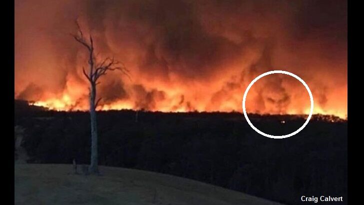 Spooky 'Demon Face' Spotted in Smoke From Australian Wildfires