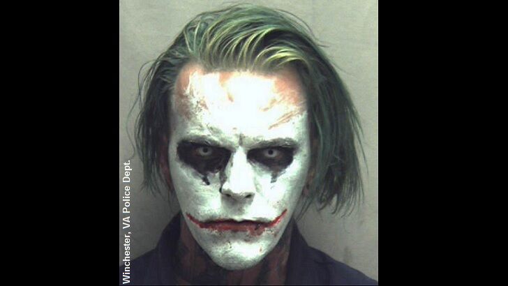 Creepy 'Joker' Arrested in Virginia