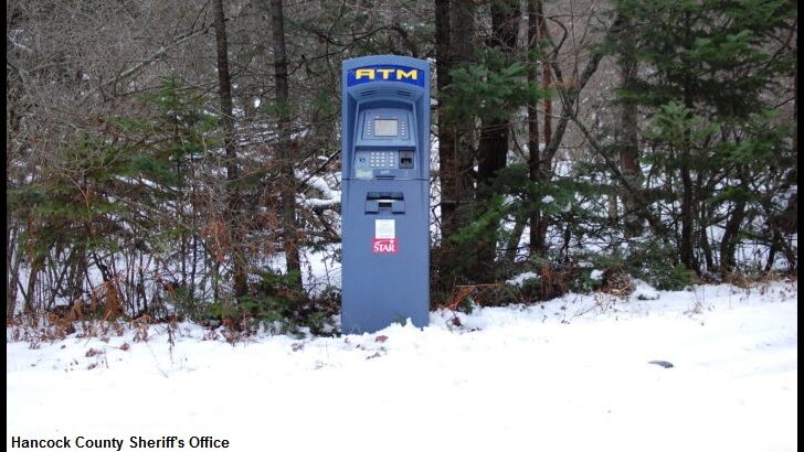 ATM Appears in Maine Forest