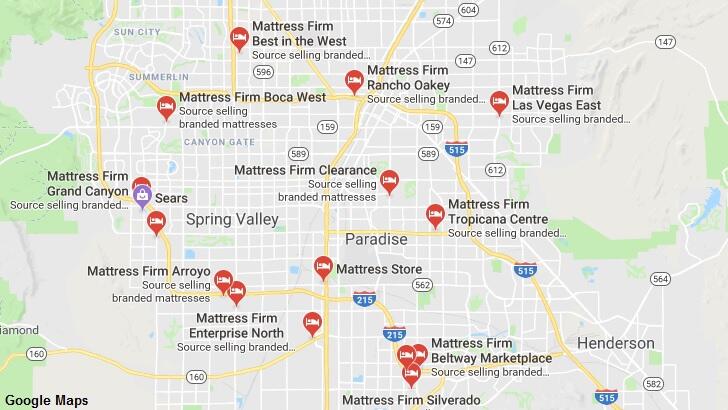 mattress firm near me google maps