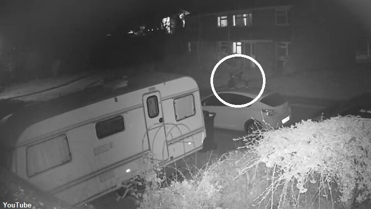 Watch: Security Camera Spots Ghost?