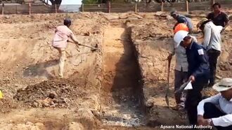 Mysterious Ancient Wooden Structure Found at Angkor Wat