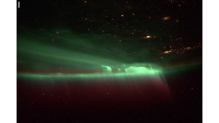 Northern Lights From ISS