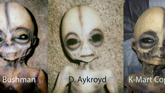 'Roswell Alien' Comparison Graphic