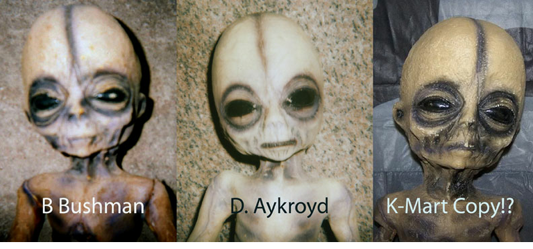 'Roswell Alien' Comparison Graphic