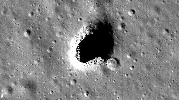 Newfound Lunar Cave Could be Home for Humans in the Future